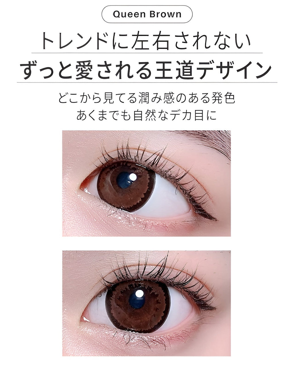ワンデークイーン[1day Queen] DIA15.0mm【10枚入り】 ブラウン 9枚目