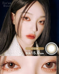 アイアム [Eye'am] DIA15.0mm 最長1年【2枚(1箱1枚ずつ)】 ブラウン 1枚目