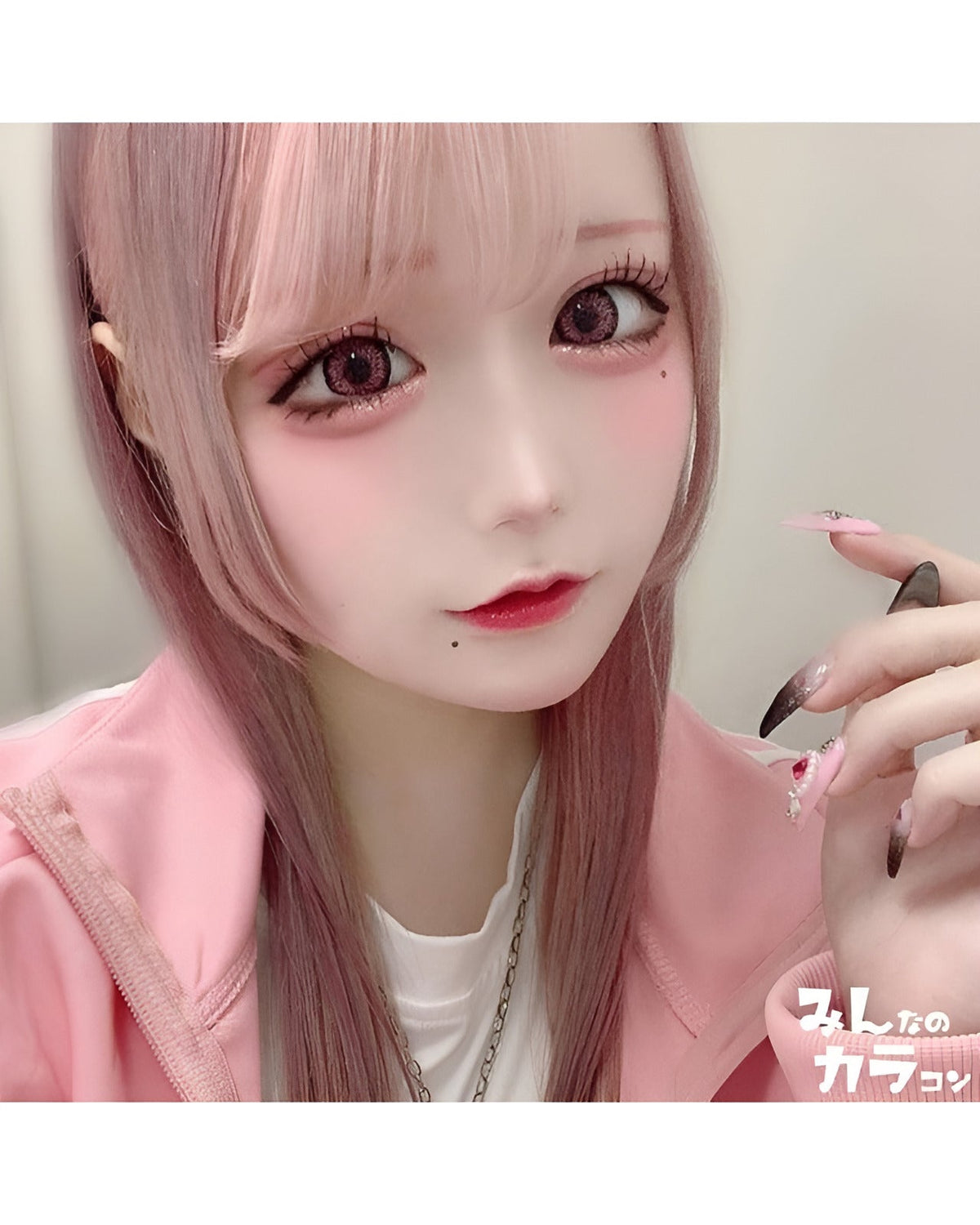 ボンボン [BonBon] DIA15.0mm 最長1年【2枚(1箱1枚ずつ)】 ピンク 8枚目