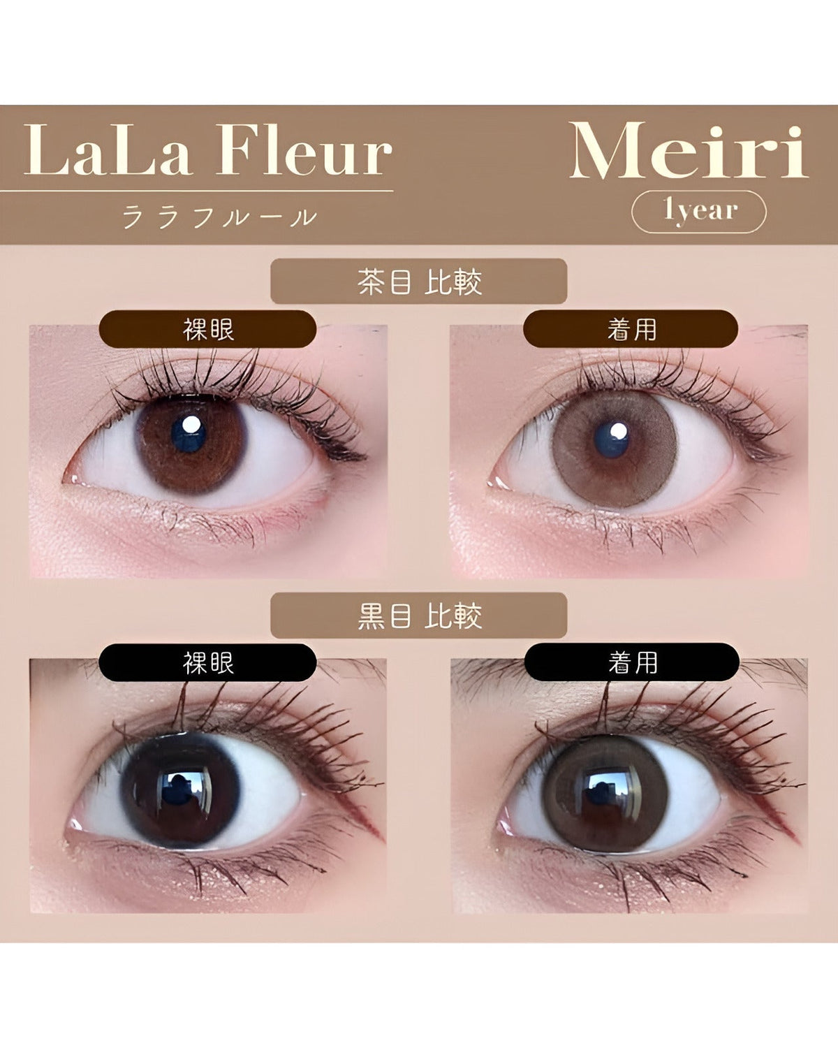 メイリ [Meiri]DIA15.0mm 最長1年【2枚(1箱1枚ずつ)】 ララフルール 8枚目