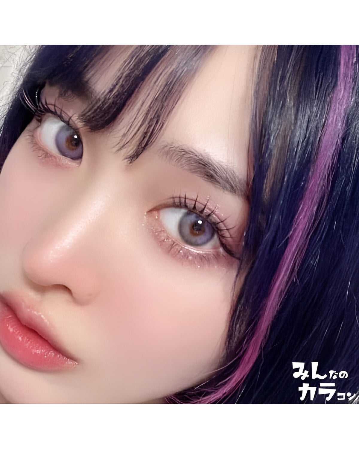 ミスティア [Mistia] DIA14.2mm 最長1年【2枚(1箱1枚ずつ)】 アイリスグレー 8枚目