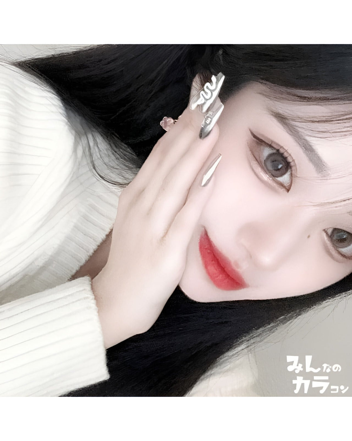 ミスティア [Mistia] DIA14.2mm 最長1年【2枚(1箱1枚ずつ)】 リリーベージュ 9枚目
