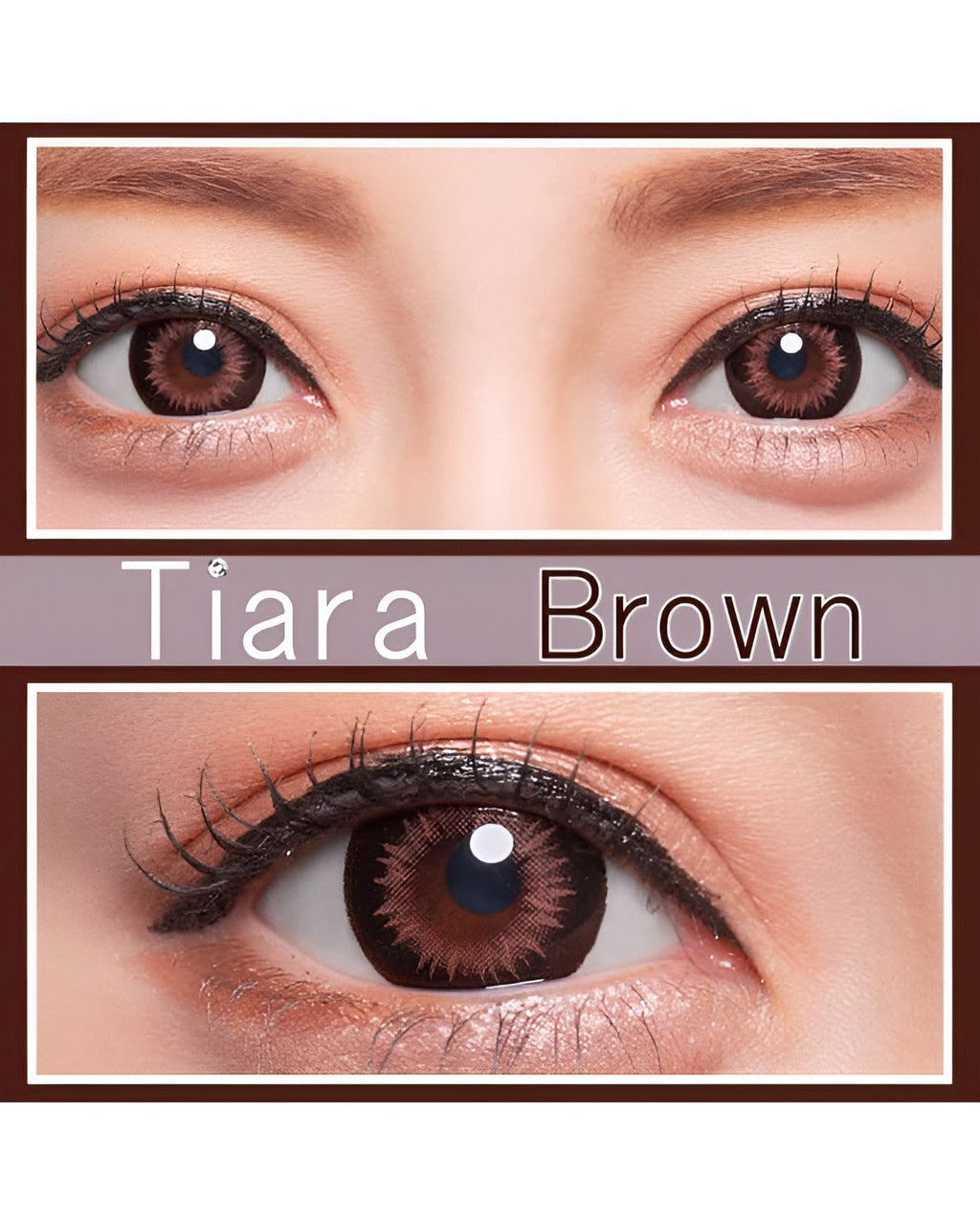ティアラ [Tiara] DIA15.0mm 最長1年【2枚(1箱1枚ずつ)】 ブラウン 7枚目