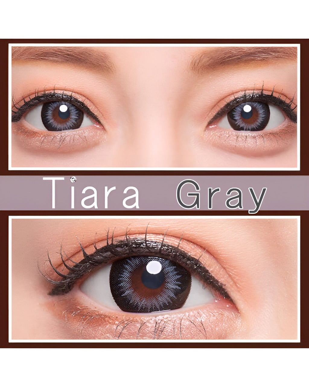 ティアラ [Tiara] DIA15.0mm 最長1年【2枚(1箱1枚ずつ)】 グレー 8枚目