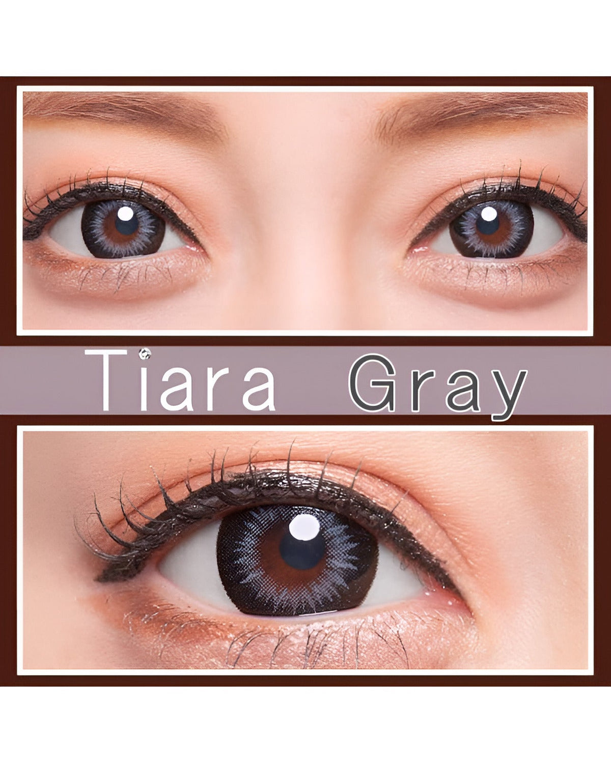ティアラ [Tiara] DIA15.0mm 最長1年【2枚(1箱1枚ずつ)】 グレー 8枚目