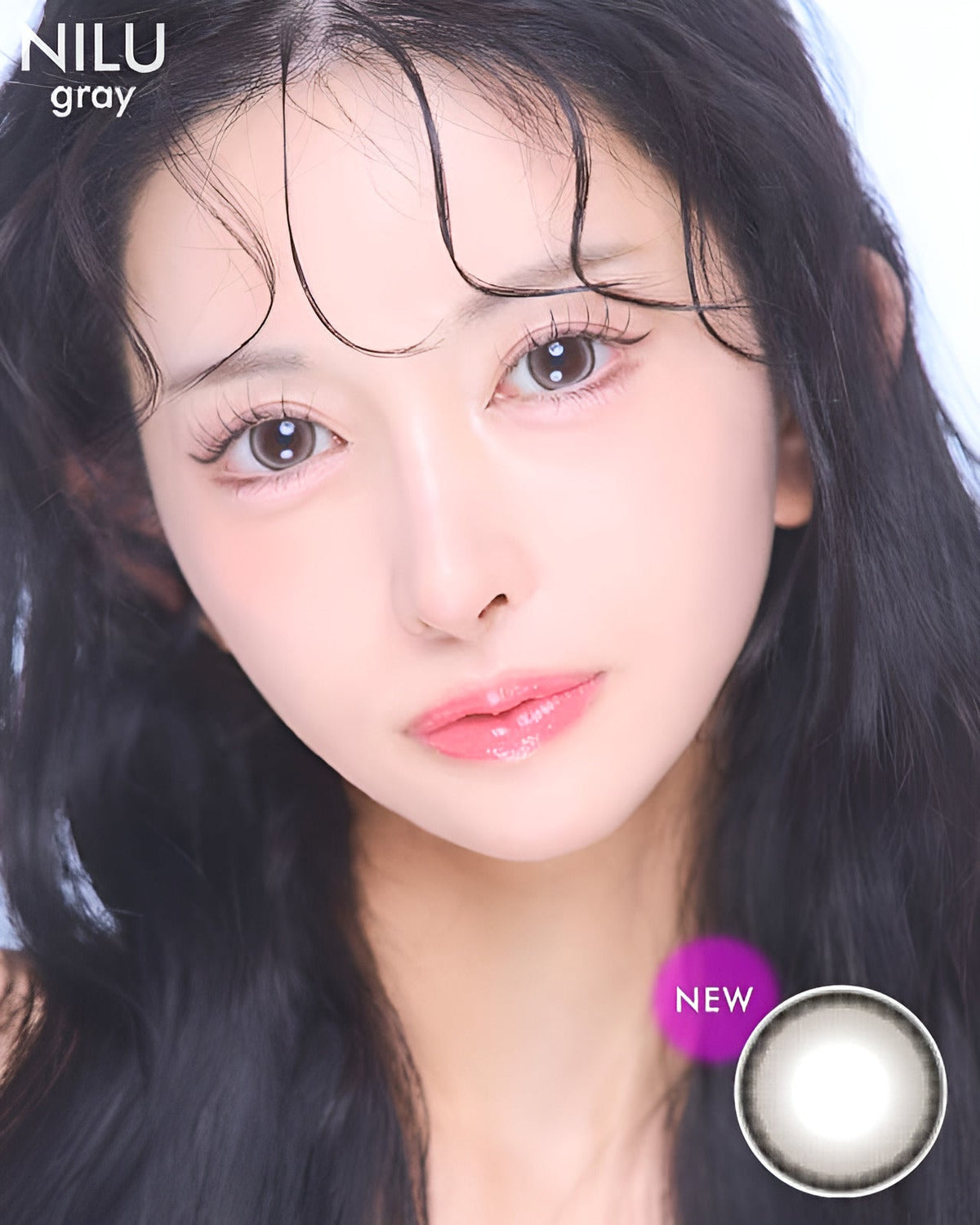 ニル グレー[NILU gray]最長1年 DIA15.0mm【2枚(1箱1枚ずつ)】 グレー 4枚目